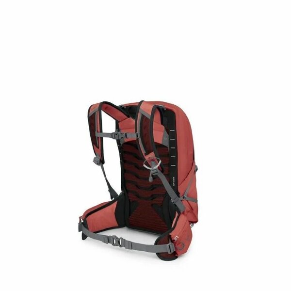 OSPREY TEMPEST 11 RED PAMPAS COAL GREY OS