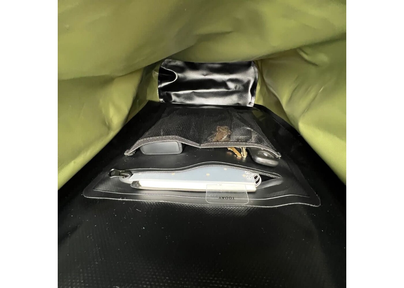 Waterproof Dry Bag Backpack - Dark Green