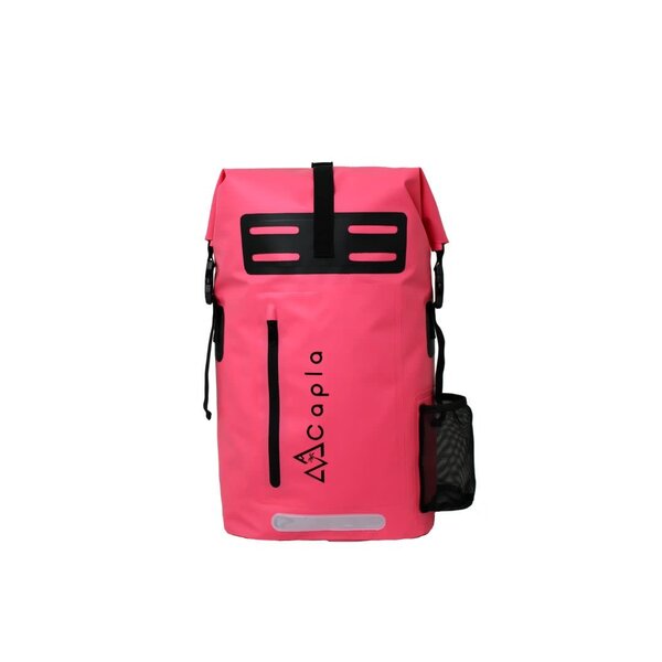 CAPLA Waterproof Dry Bag Backpack - Hyper Pink