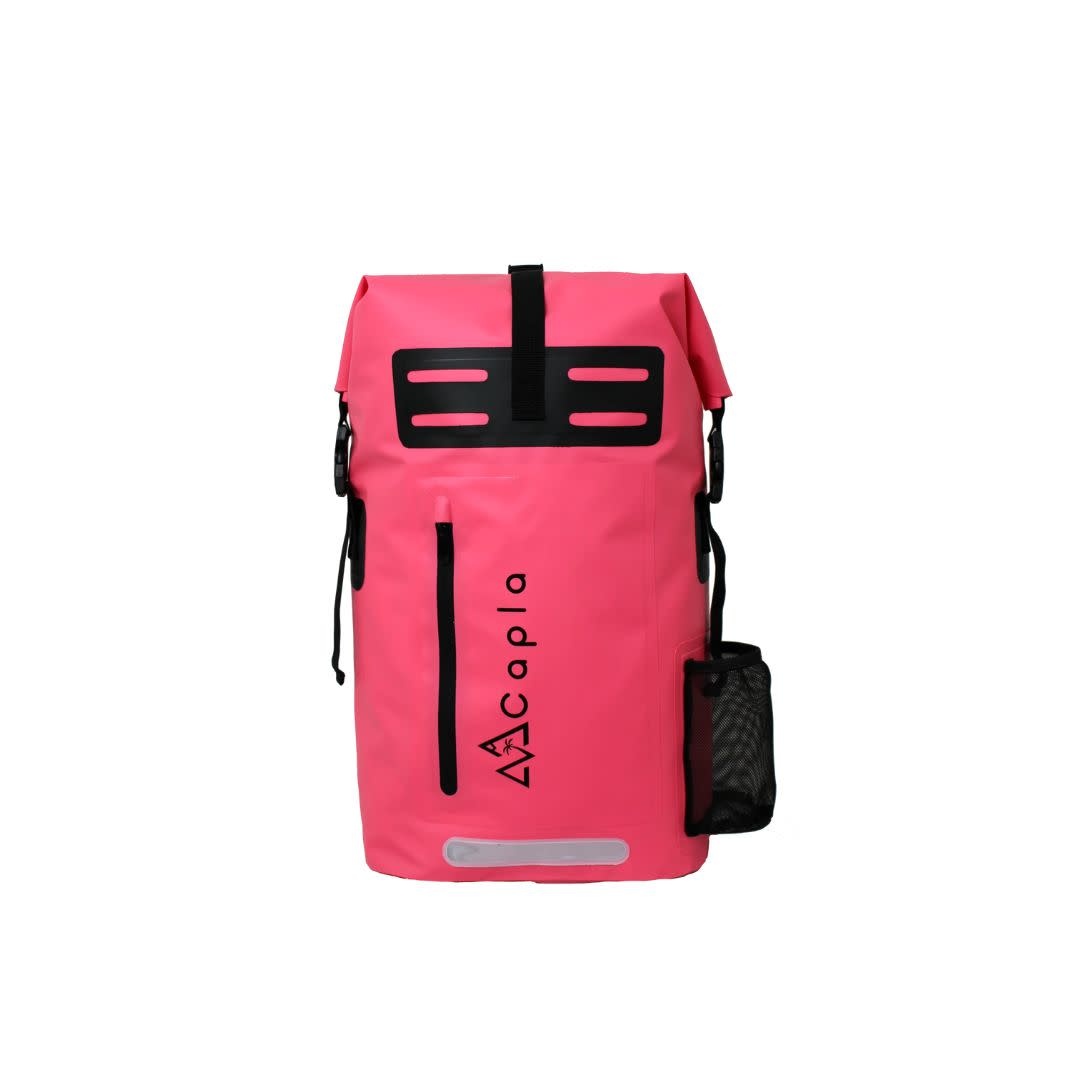 Waterproof Dry Bag Backpack - Hyper Pink