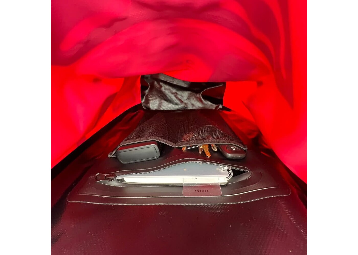 Waterproof Dry Bag Backpack - Hyper Pink