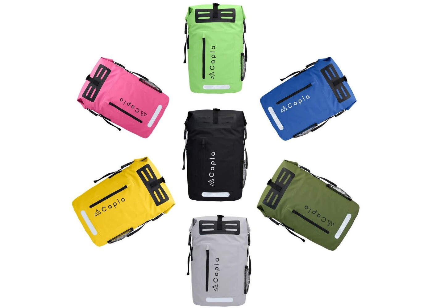 Waterproof Dry Bag Backpack - Bright Green