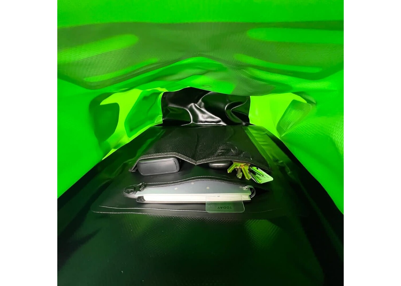 Waterproof Dry Bag Backpack - Bright Green