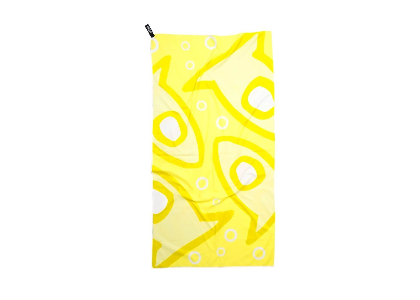 Fishi Micro-Towel Yellow Pattern