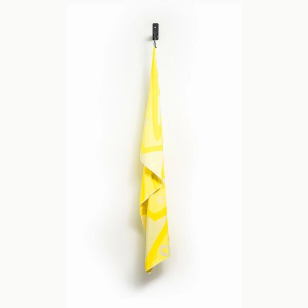 atommyco Fishi Micro-Towel Yellow Pattern