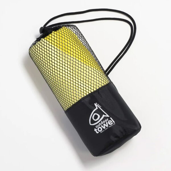 atommyco Fishi Micro-Towel Yellow Pattern