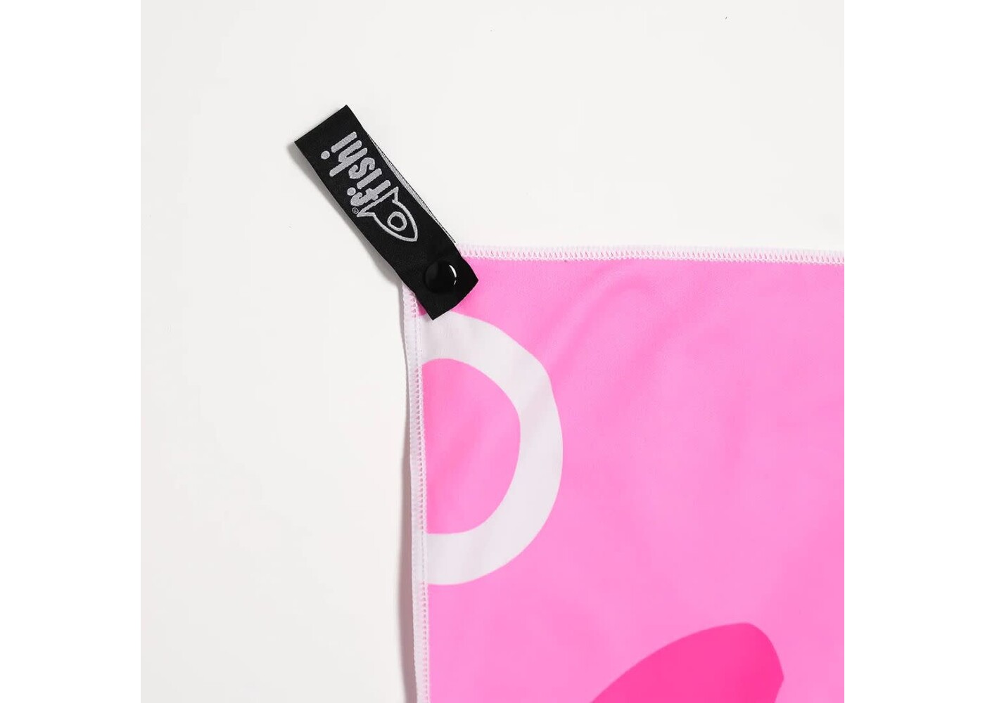 Fishi Micro-Towel Pink Pattern