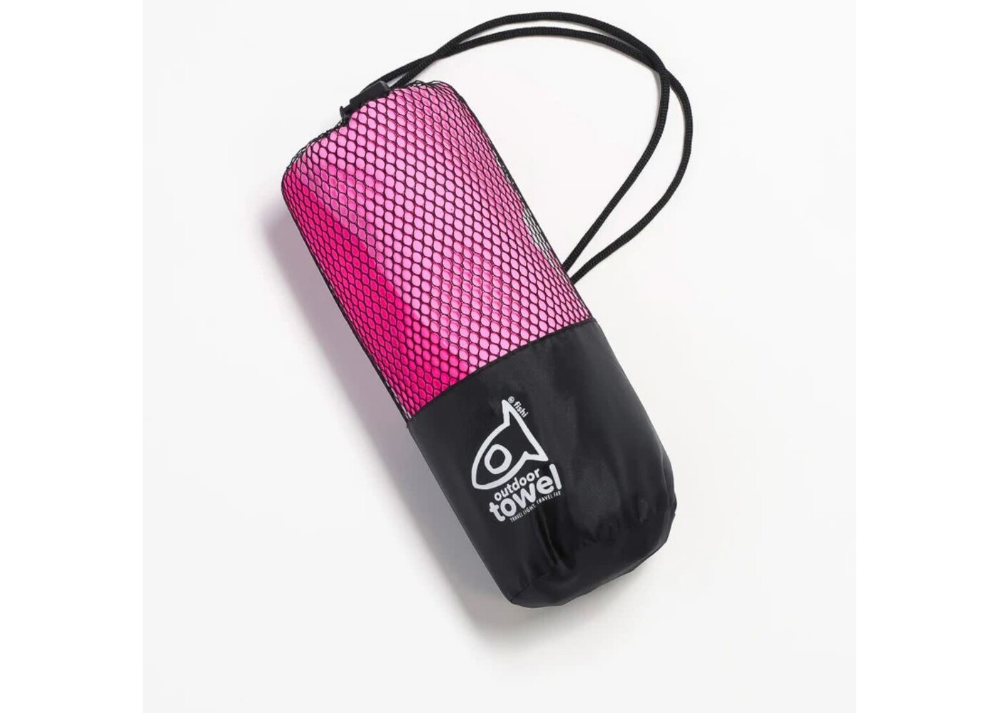 Fishi Micro-Towel Pink Pattern