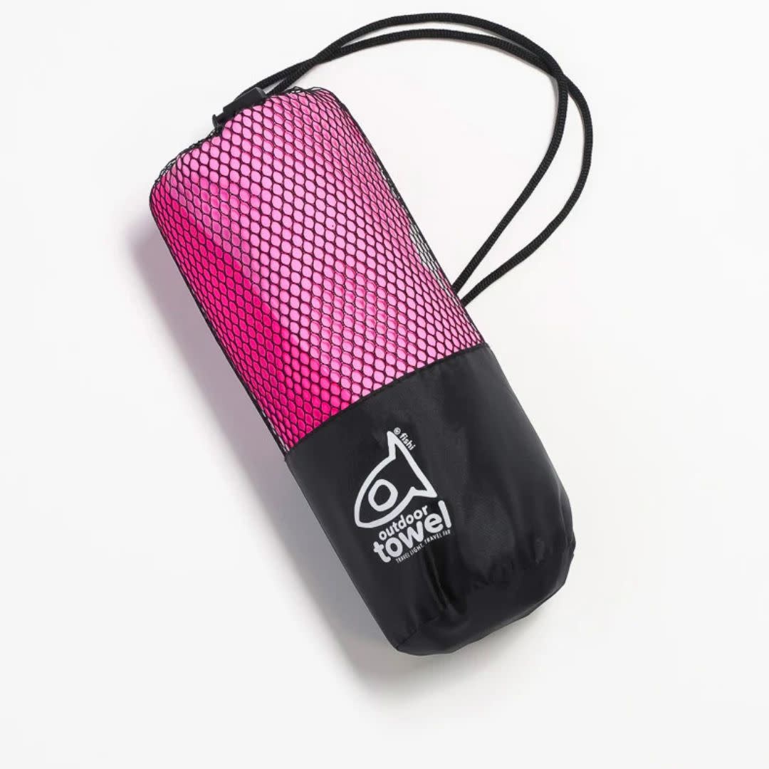 Fishi Micro-Towel Pink Pattern
