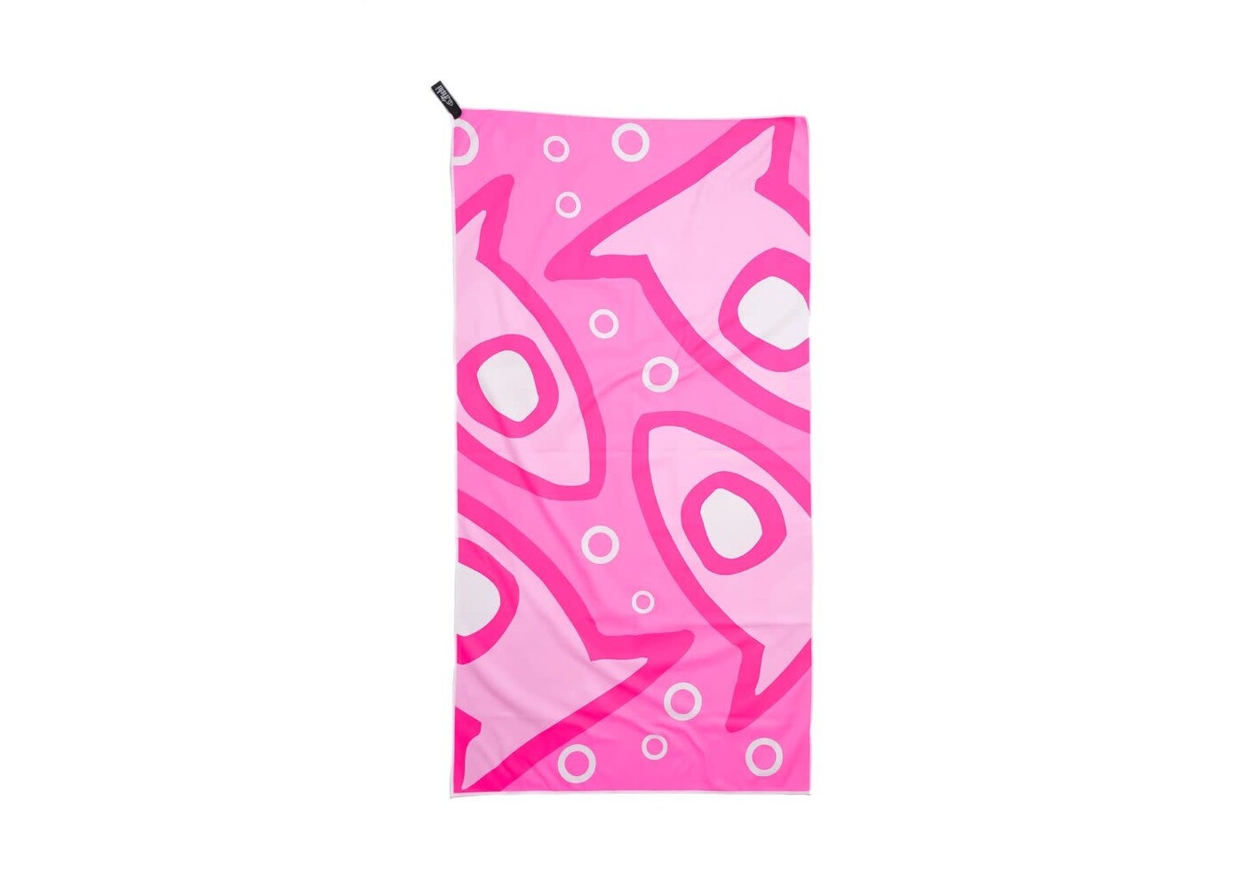 Fishi Micro-Towel Pink Pattern