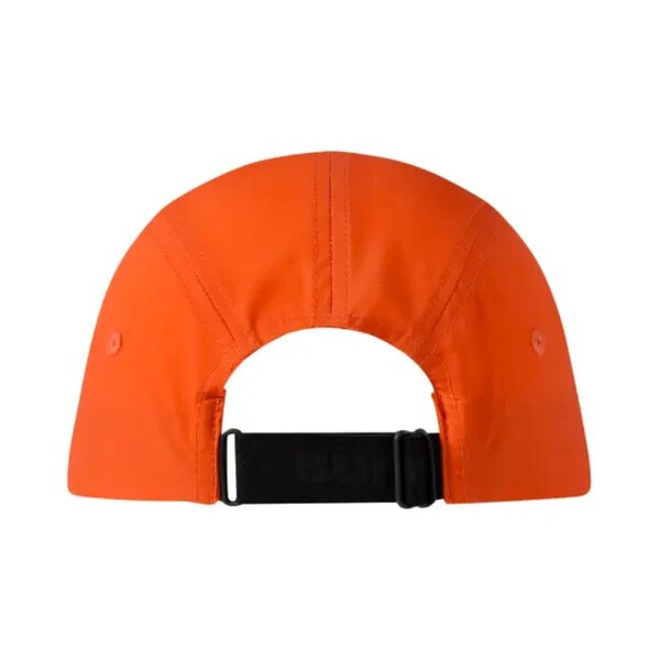 Buff 5 Panel Go Cap Solid Poppy S/M