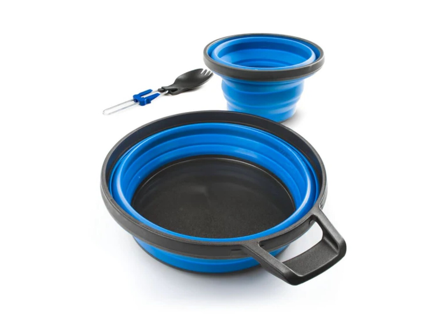 GSI Outdoors Escape 1 Person Table Set- Blue
