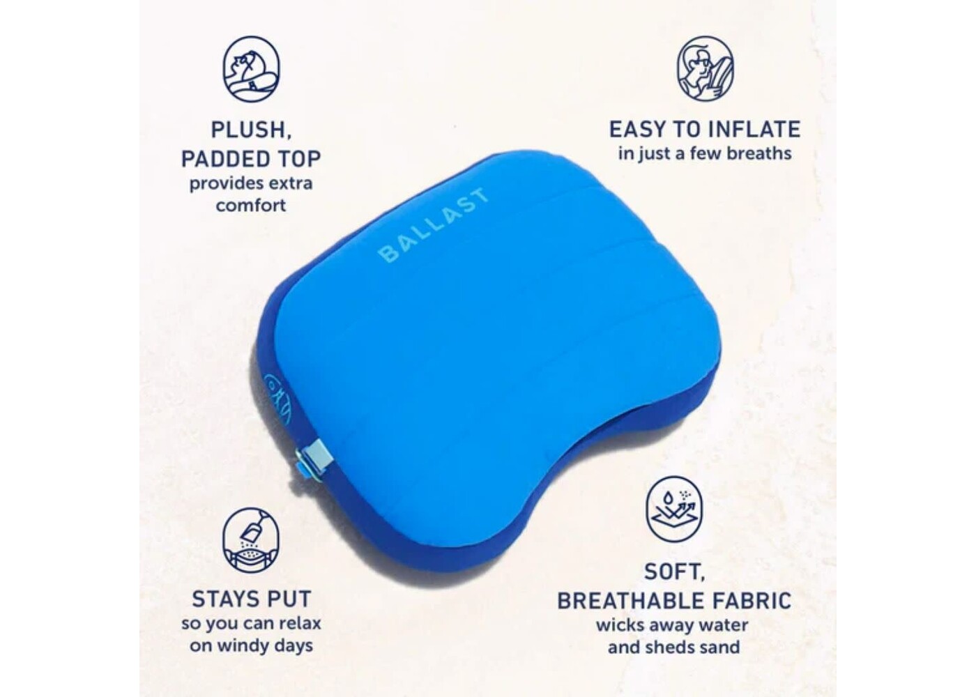 BEACH & CAMP PILLOW TROPICAL
