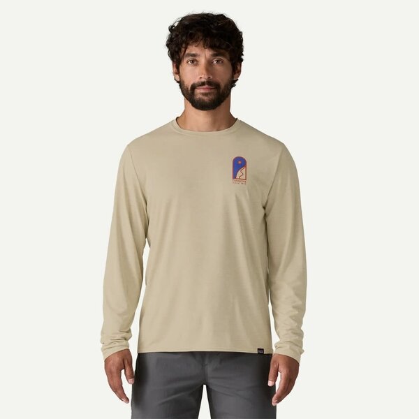 Patagonia M's L/S Cap Cool Daily Graphic Shirt - Lands