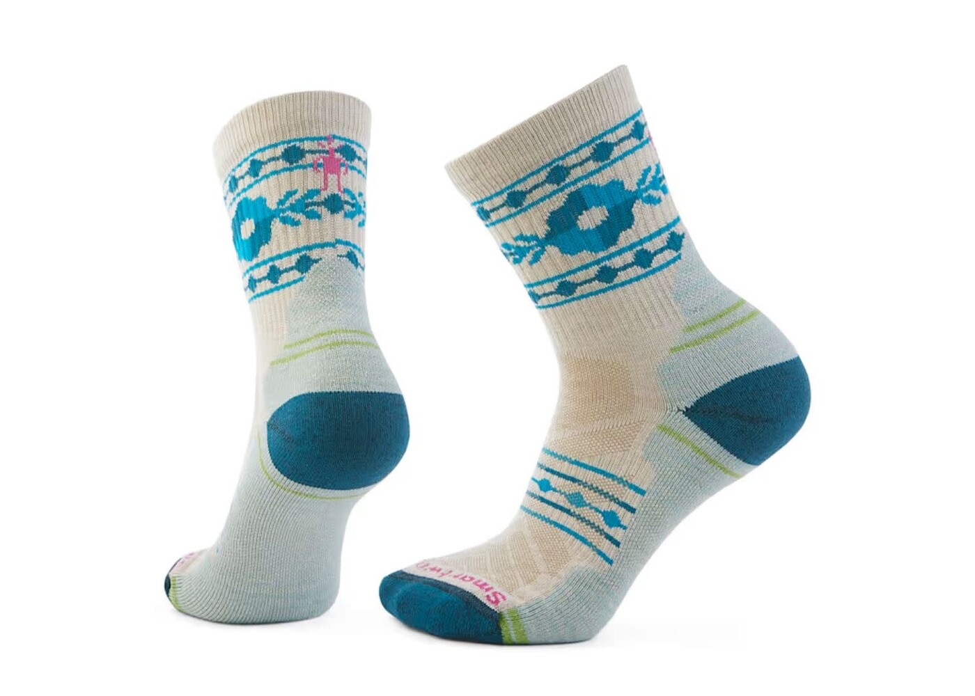 Smartwool Women's Hike Light Cushion  Retro Floral Smll