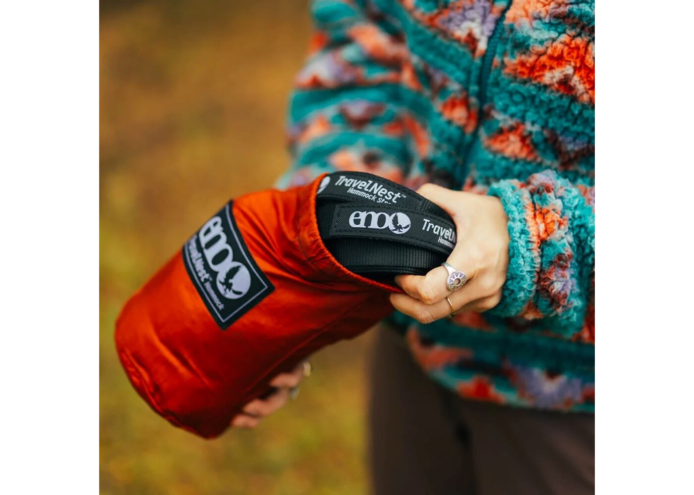 ENO (Eagles Nest Outfitters) TravelNest Hammock + Straps  Combo Canyon OS