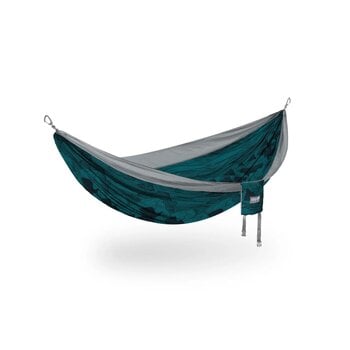 ENO (Eagles Nest Outfitters) DoubleNest Hammock Print  Mountains to Sea | Grey