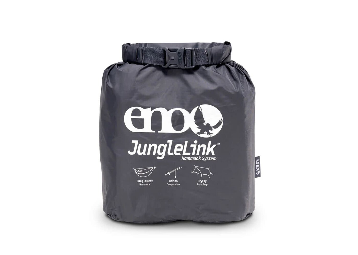 ENO (Eagles Nest Outfitters) JungleLink Hammock System Charcoal | Evergreen