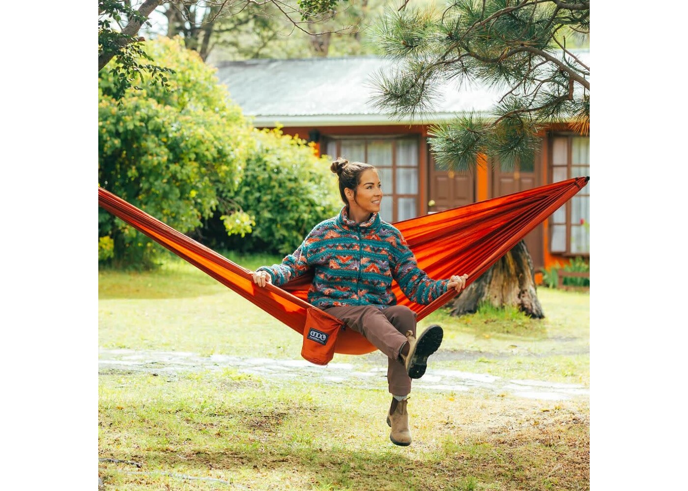 ENO (Eagles Nest Outfitters) TravelNest Hammock + Straps  Combo Canyon OS