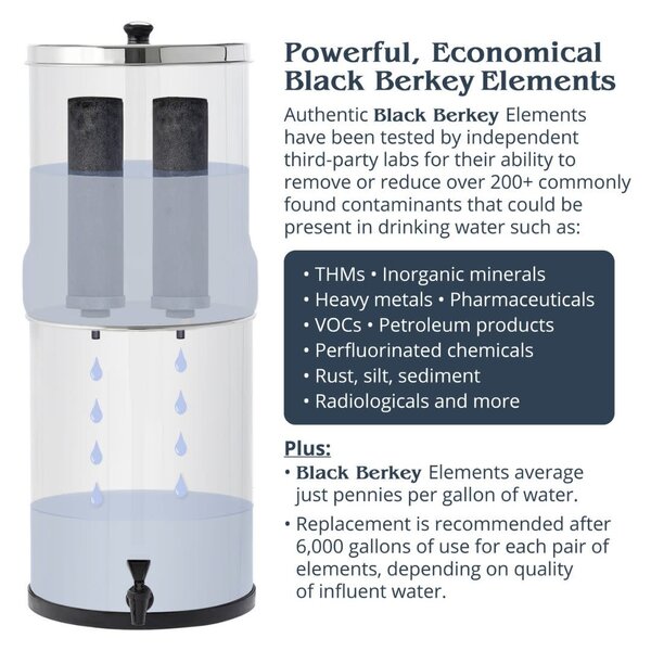 BERKEY PURIFICATION SYSTEMS Crown Berkey System