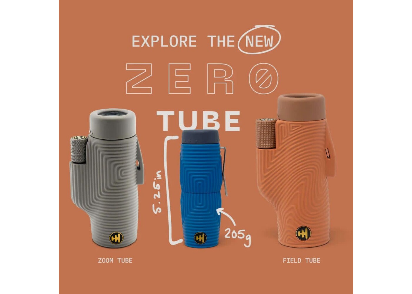 Nocs Zero Tube 10X25 Waterproof Monocular