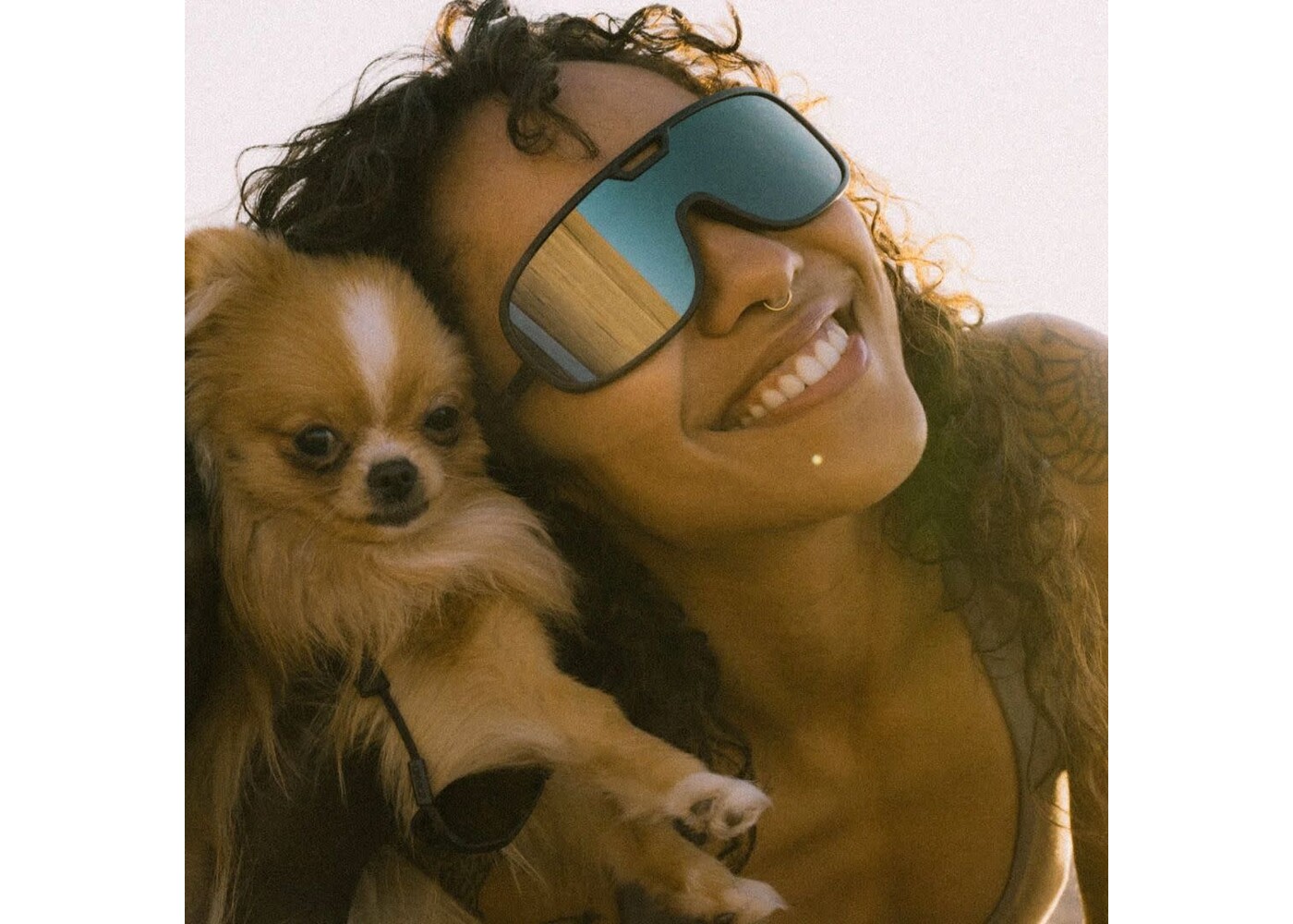 Refugio / Charcoal / Brown with Bronze Mirror  Regular