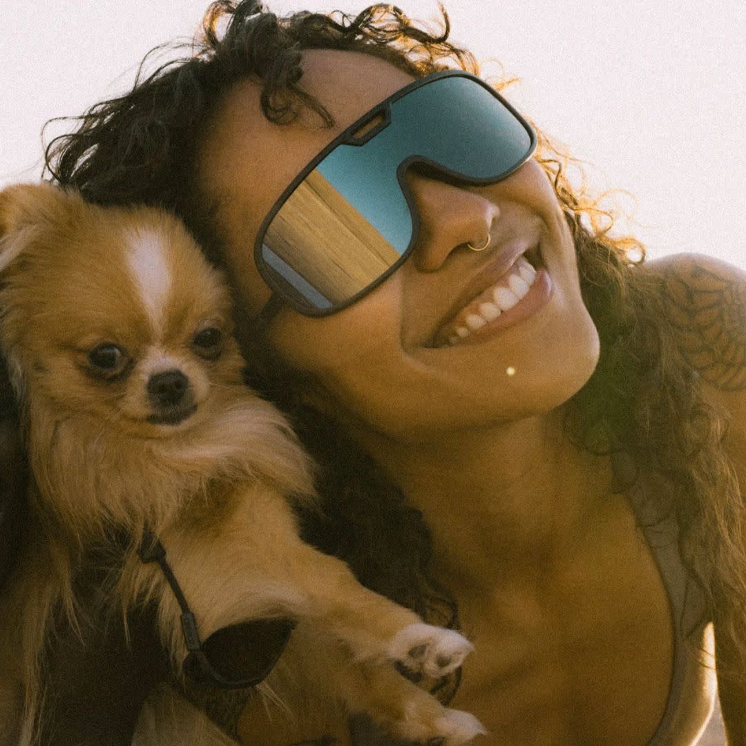 Refugio / Charcoal / Brown with Bronze Mirror  Regular