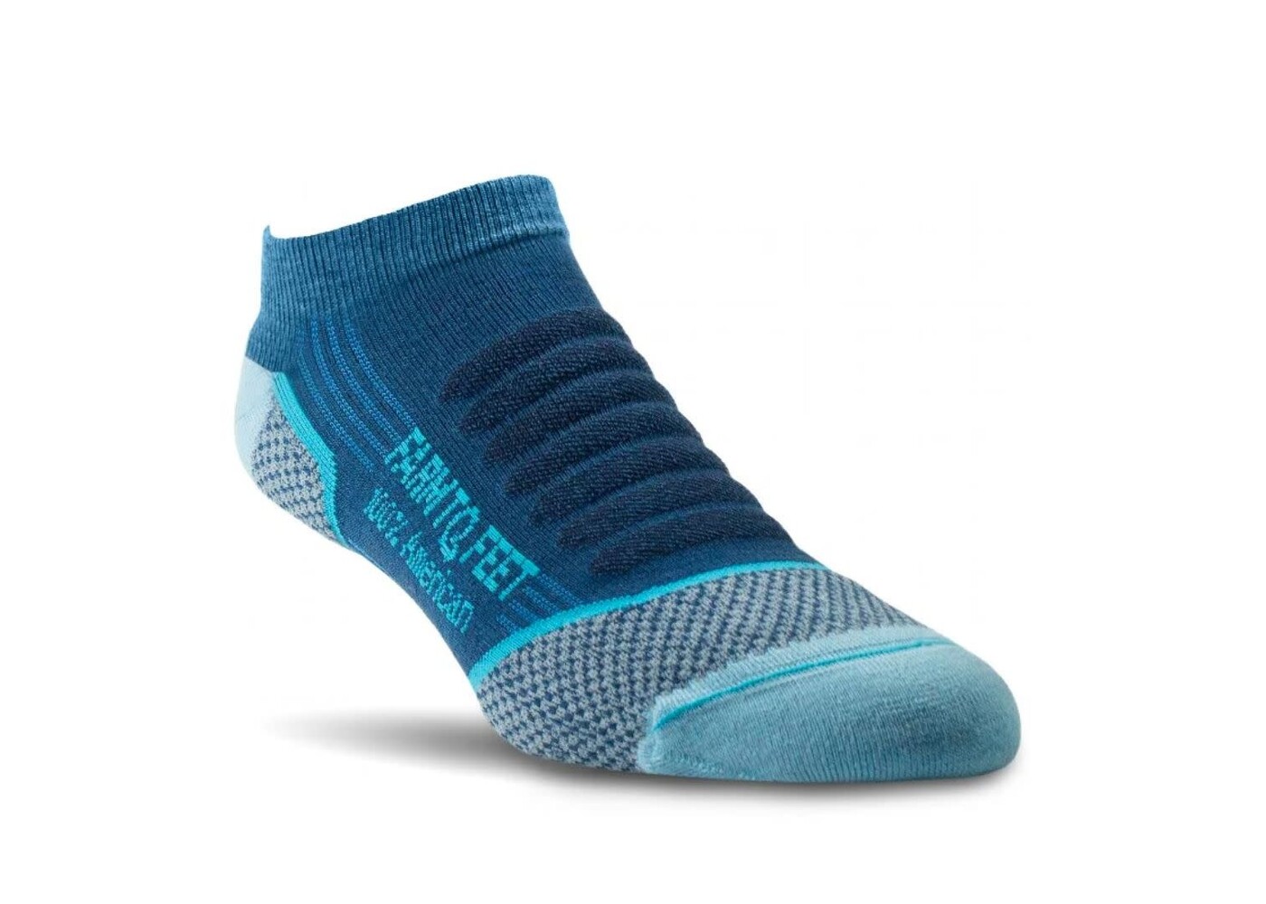 Trail Damascus Light Targeted Cushion LOW CUT Denim Blue/Pow Blue L