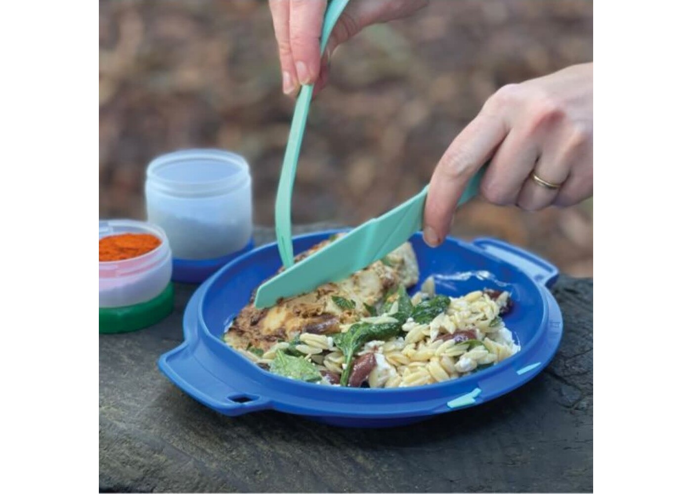 GoKit+ Light Charcoal/Blue