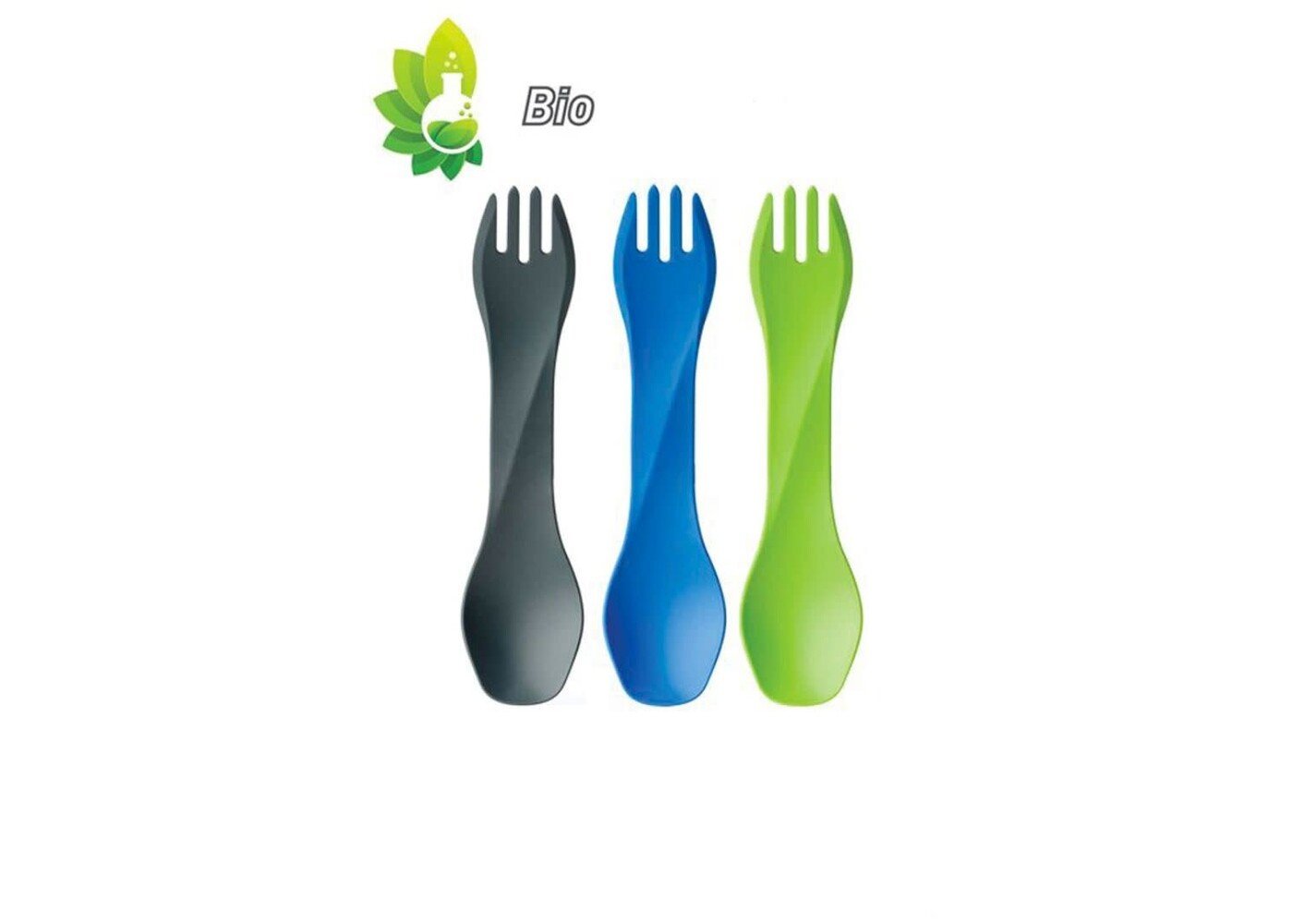 GoBites Bio Uno Kids 3 Pack Blue/Gray/Green