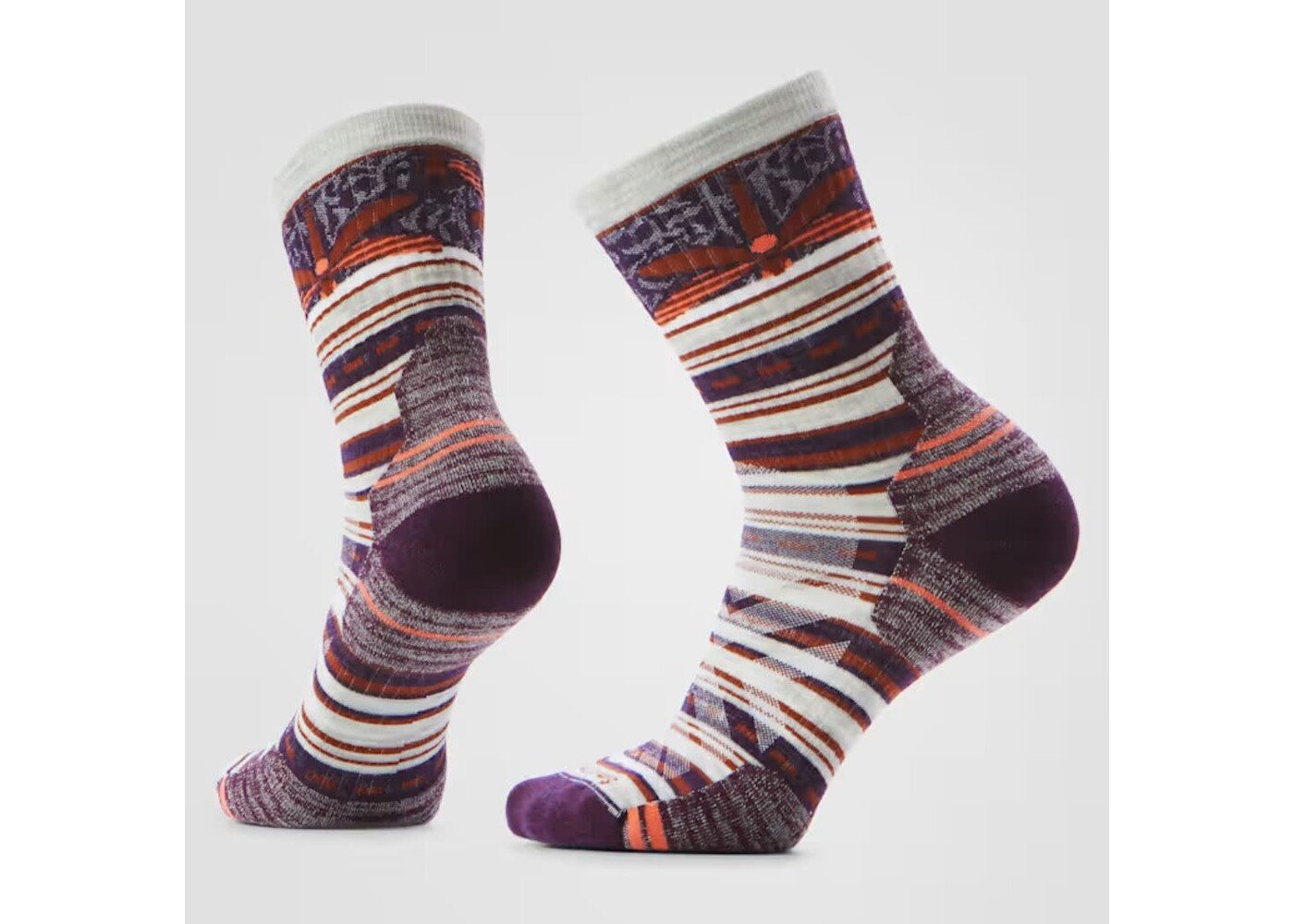 Women's Hike Targeted Cushion  Dragon Stitch Mid Crew M