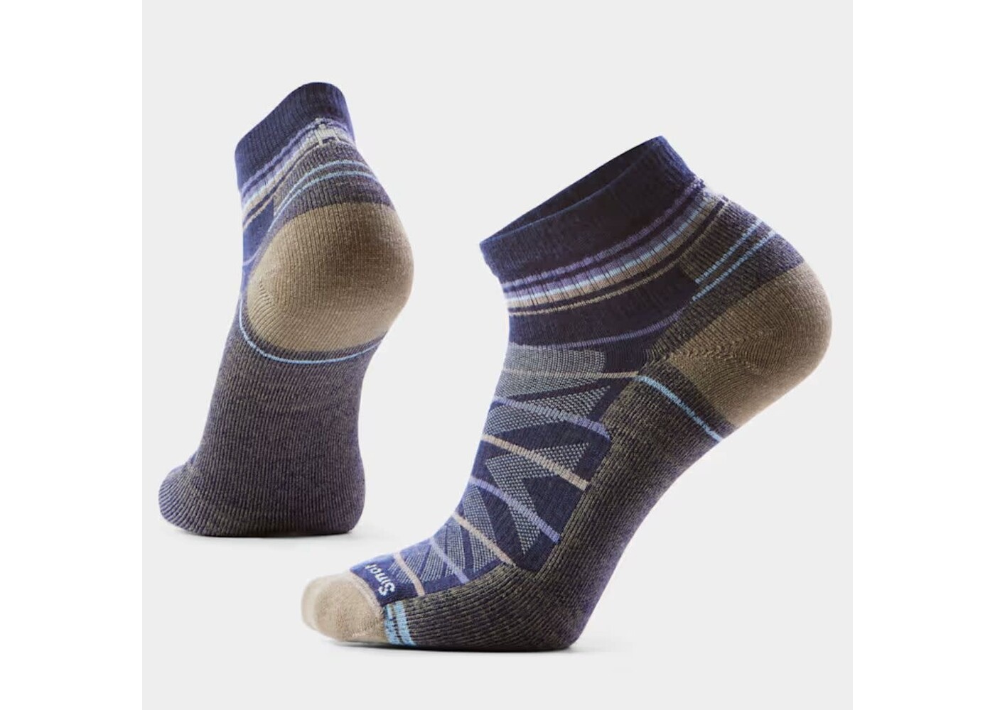 Hike Light Cushion Pattern Ankle  Socks Hike  L