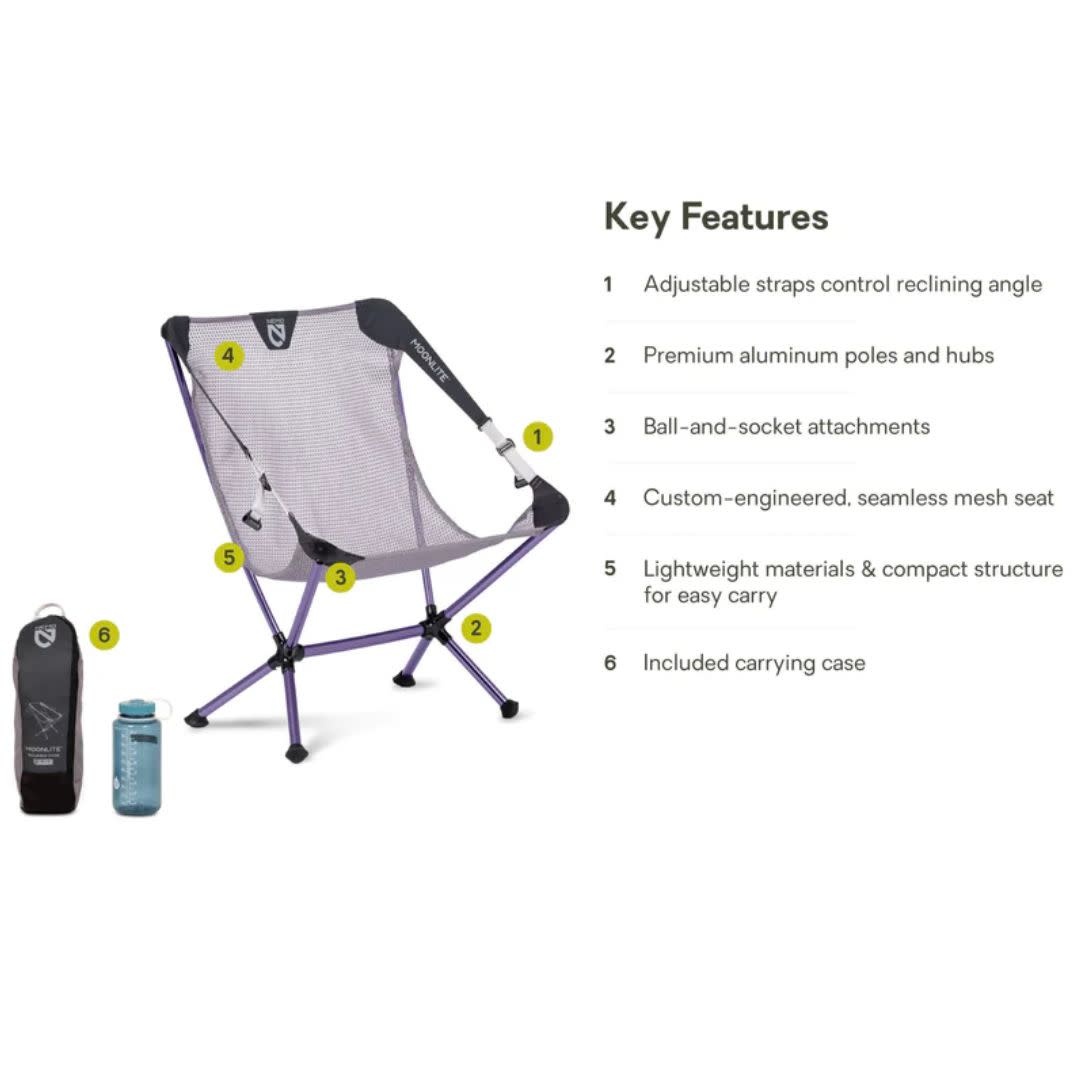 Moonlite Reclining Camp Chair (Quicksilver)