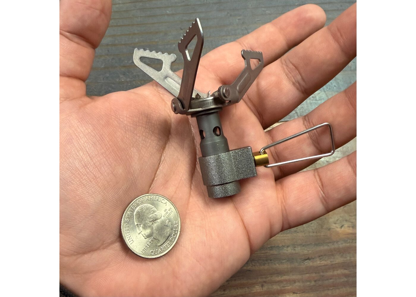 Ultralight Titanium Camp Stove