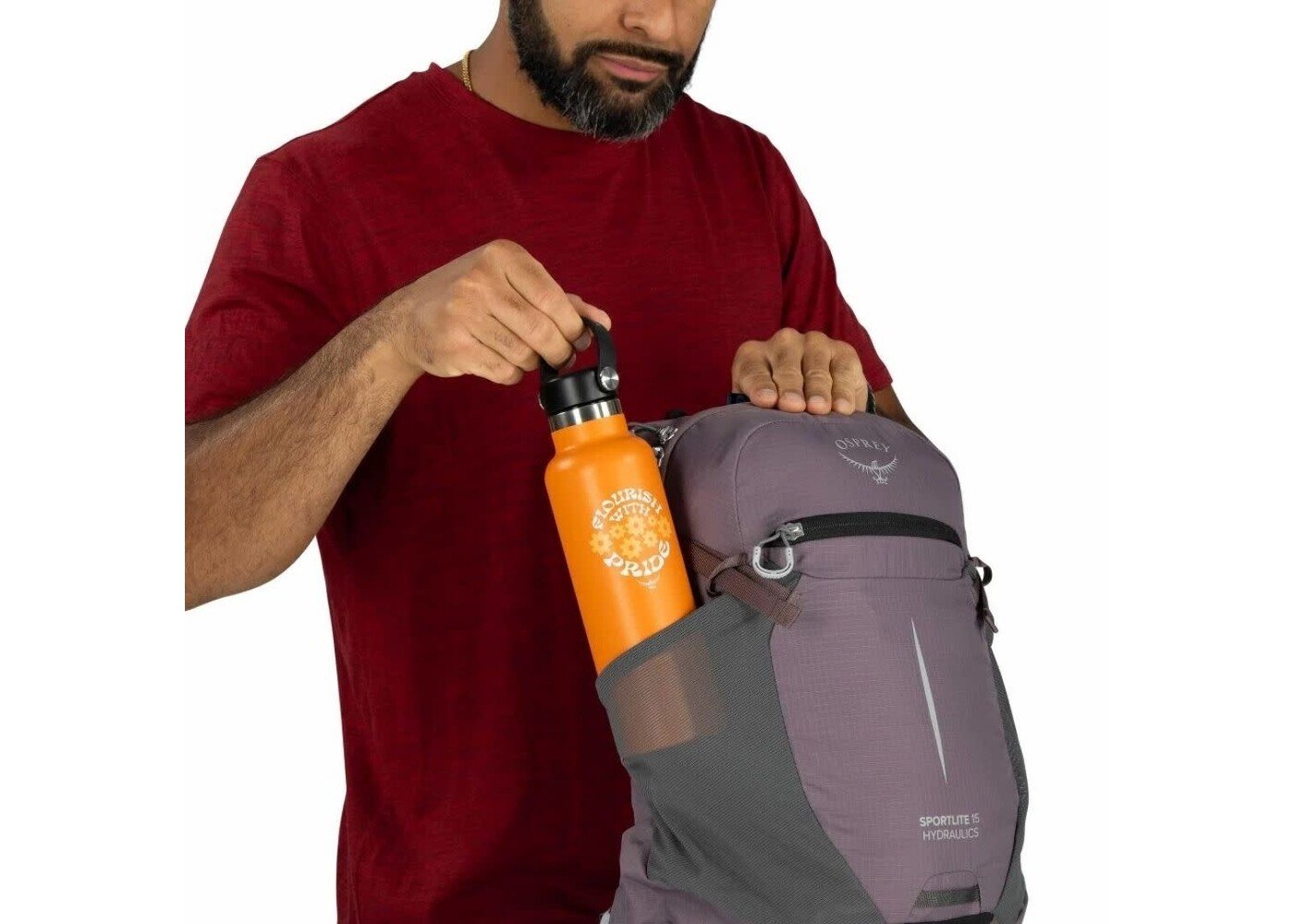 OSPREY Sportlite™ 15 Hydraulics™ Hiking Hydration Backpack Torrent Blue  OS