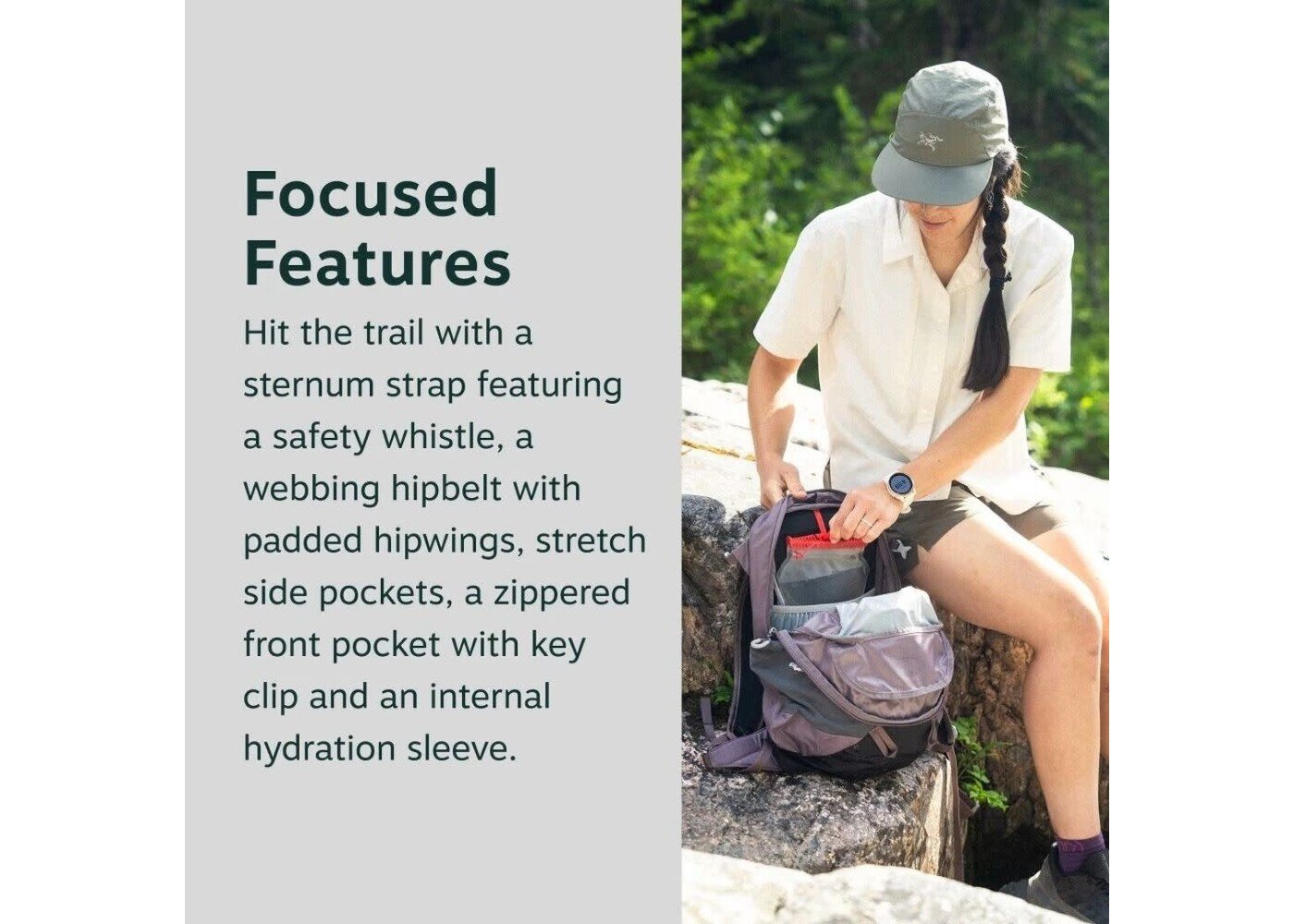 OSPREY Sportlite™ 15 Hydraulics™ Hiking Hydration Backpack Torrent Blue  OS