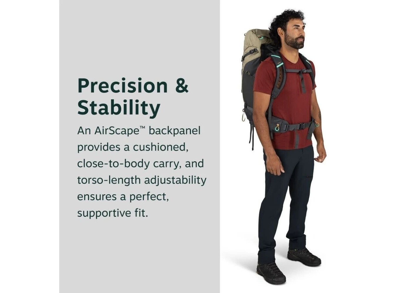 OSPREY Kestrel™ LT 45 Backpacking Pack Rays Blue OS