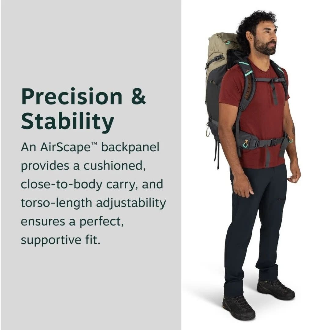 OSPREY Kestrel™ LT 45 Backpacking Pack Rays Blue OS