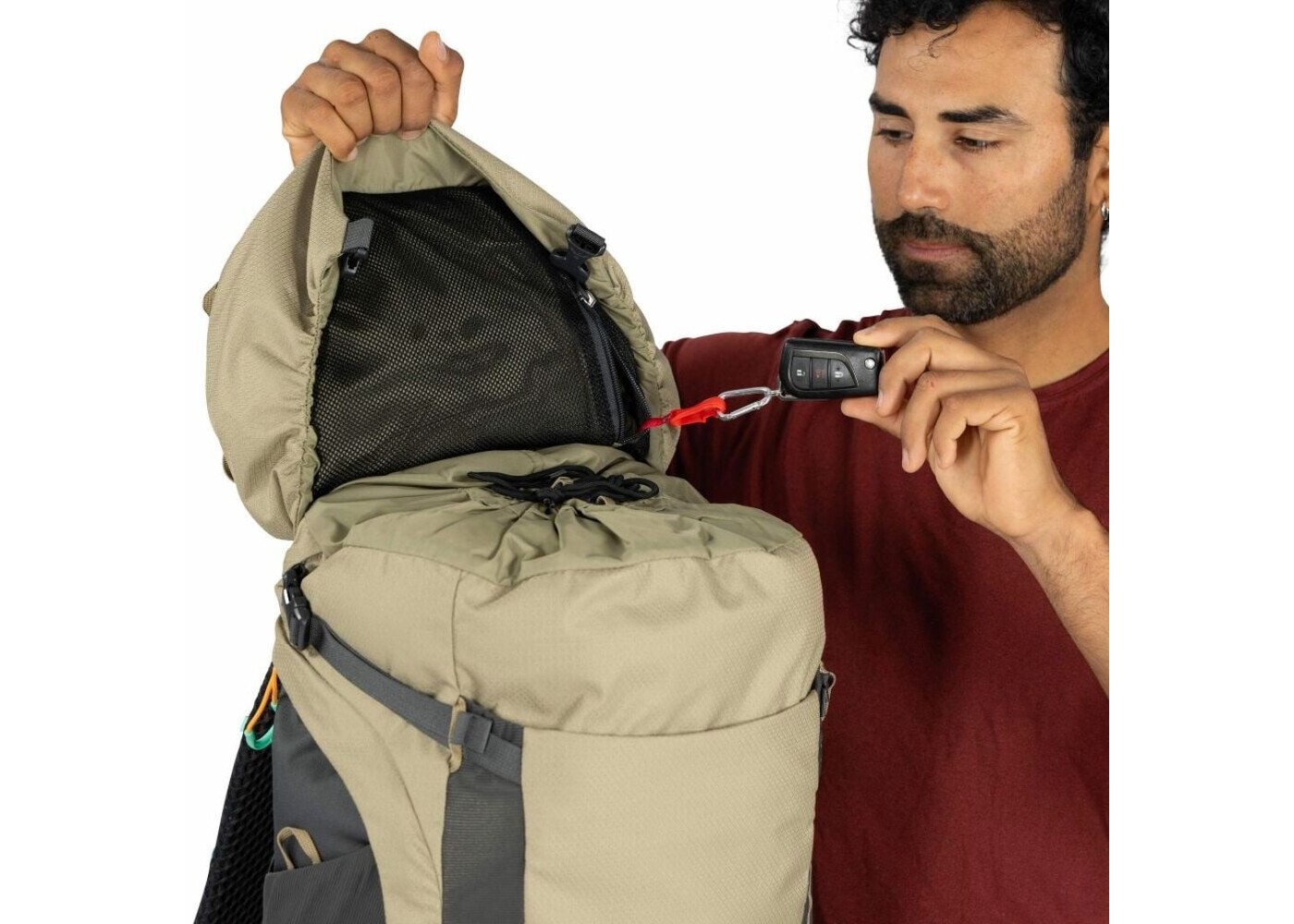 OSPREY Kestrel™ LT 45 Backpacking Pack Olive Tan OS