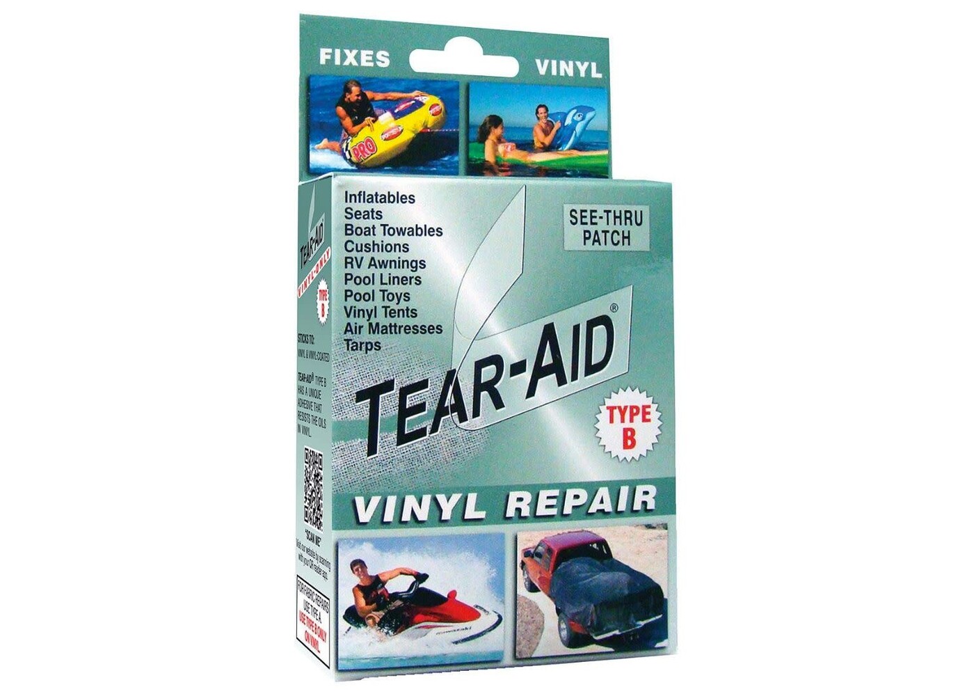 Tear Aid Type B Vinyl Repair Patch Kit
