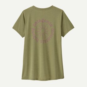 Patagonia W's Cap Cool Daily  Shirt - Spoke Stencil