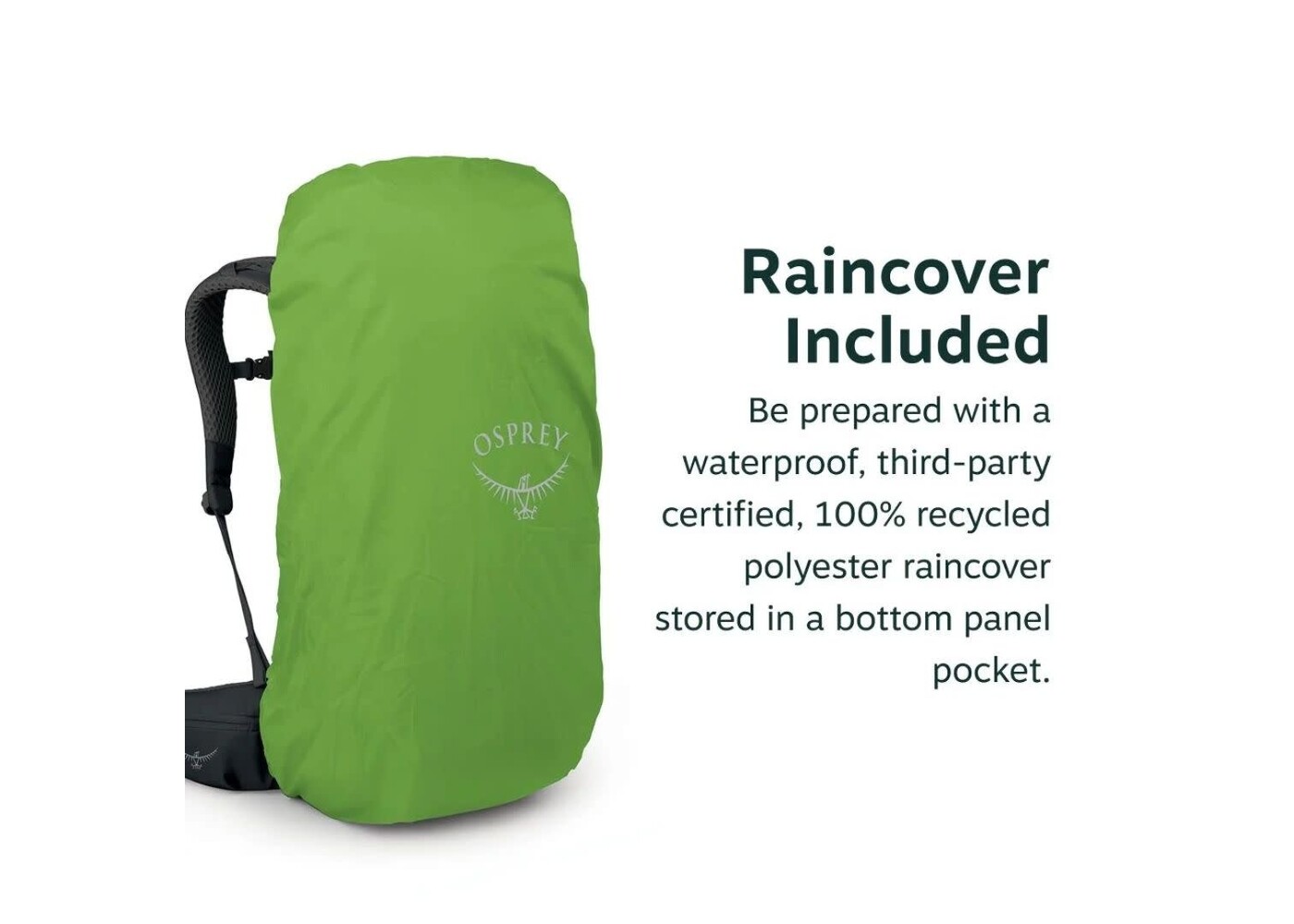 OSPREY Kestrel™ LT 45 Backpacking Pack Olive Tan OS