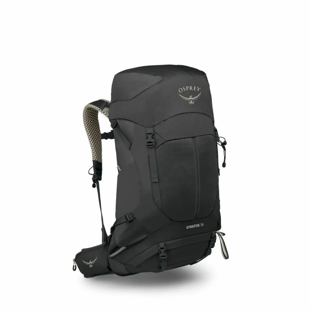 OSPREY Stratos 36 Hiking Backpack Raven Black OS