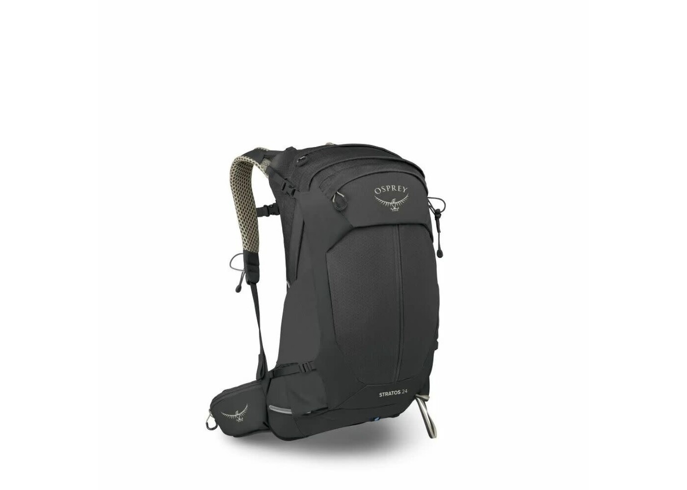 OSPREY Stratos 24 Hiking Backpack Raven Black OS