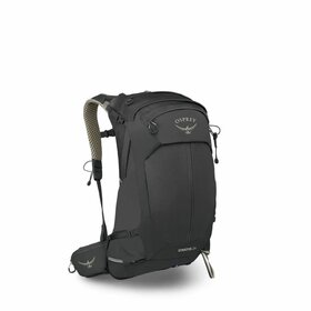 OSPREY Stratos 24 Hiking Backpack Raven Black OS
