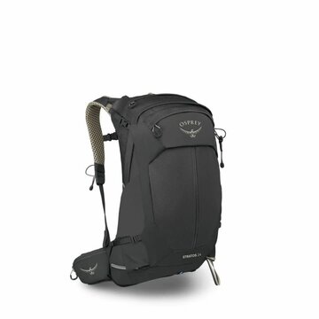 OSPREY Stratos 24 Hiking Backpack Raven Black OS