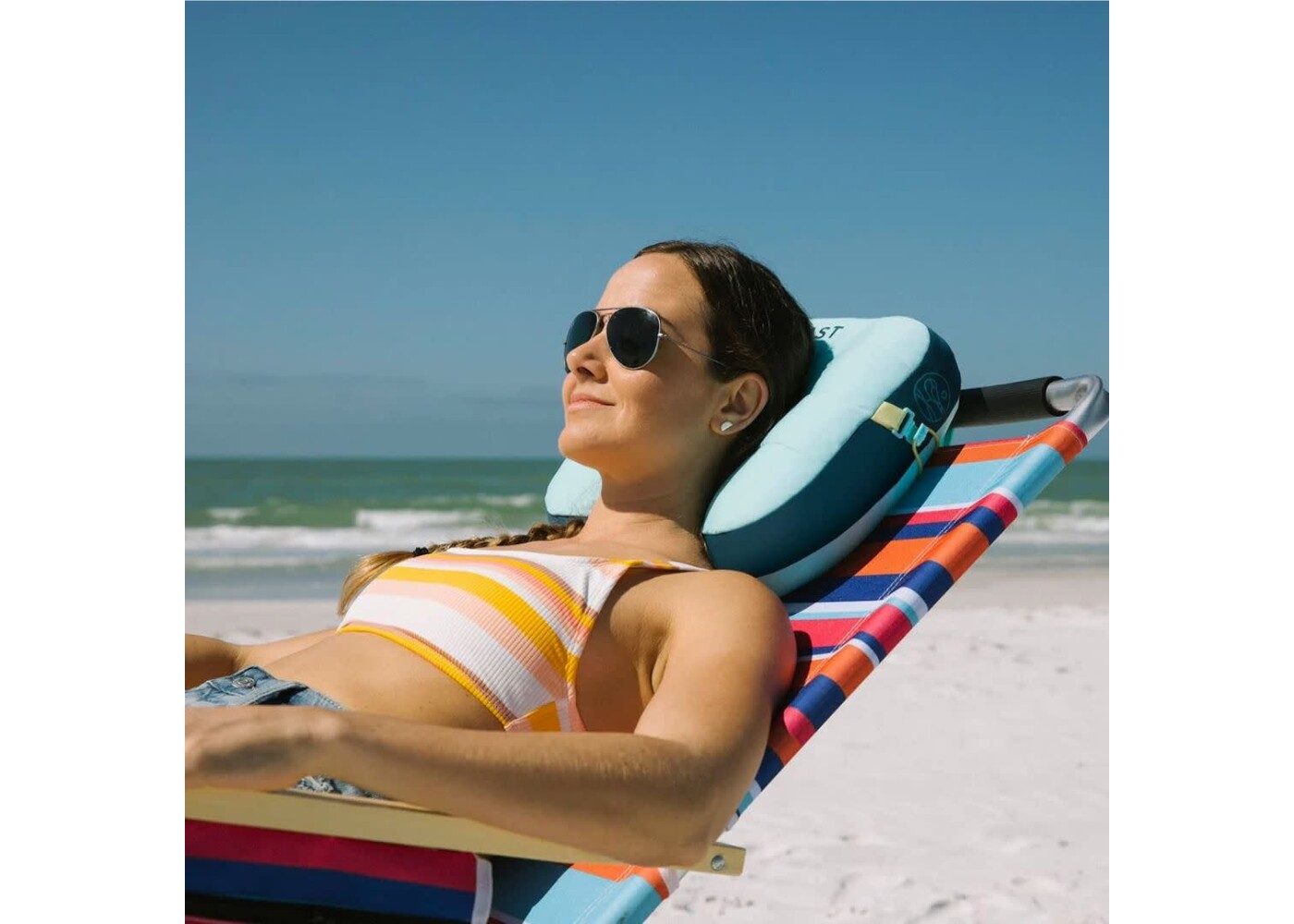 Beach & Camp Pillow - Moonlight Grey