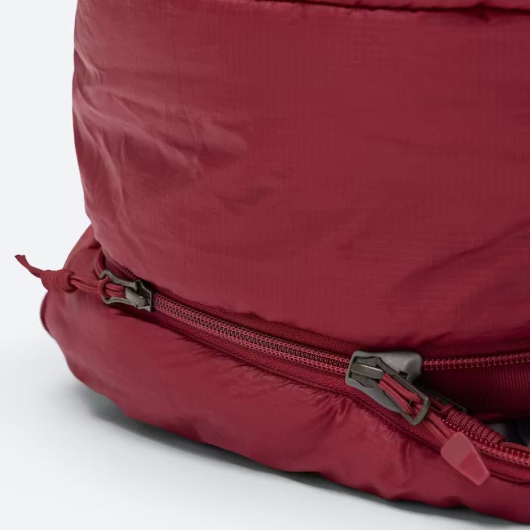 MARMOT Trestles Elite Eco 50° Sleeping Bag - Cosmos Red/Steel Onyx