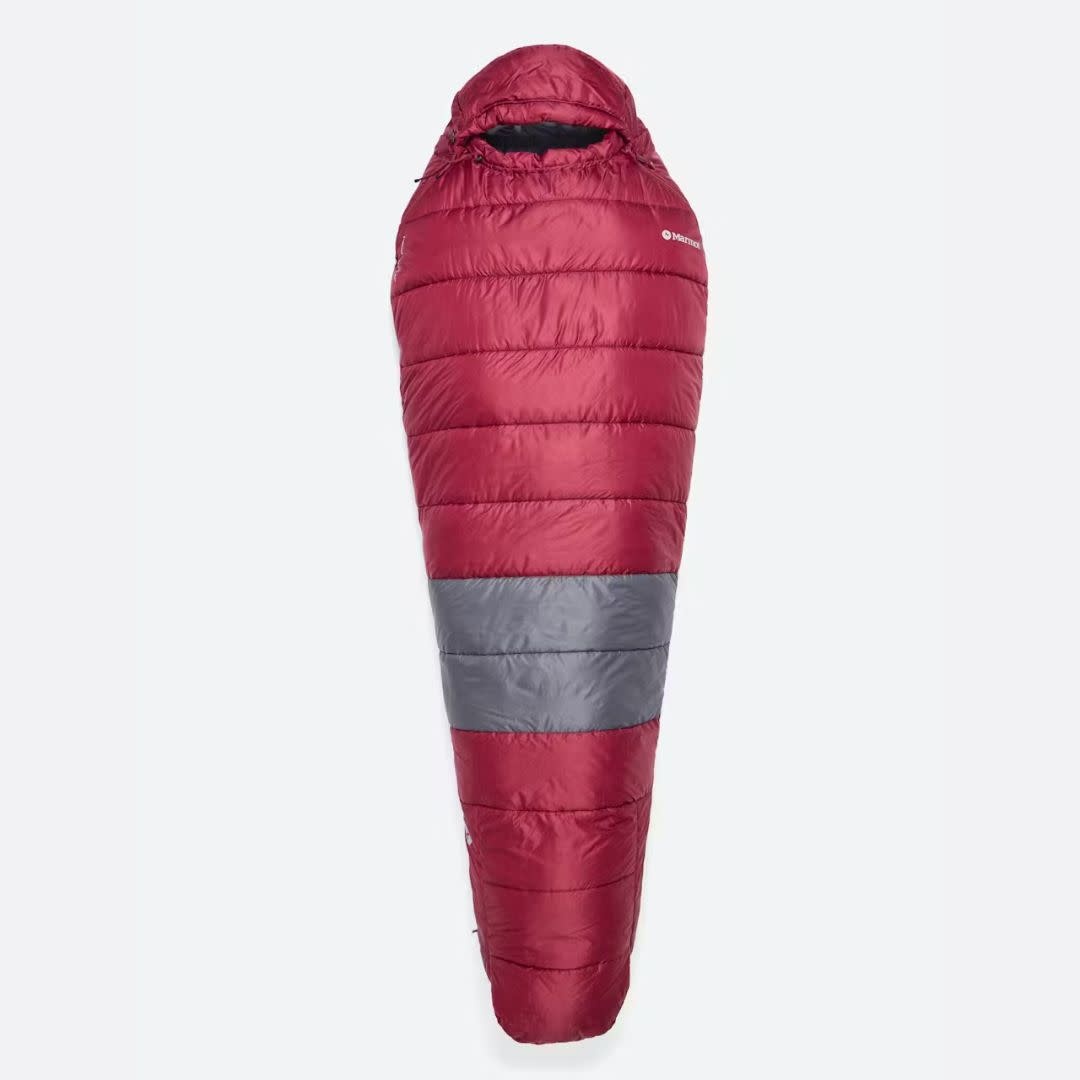 MARMOT Trestles Elite Eco 50° Sleeping Bag - Cosmos Red/Steel Onyx