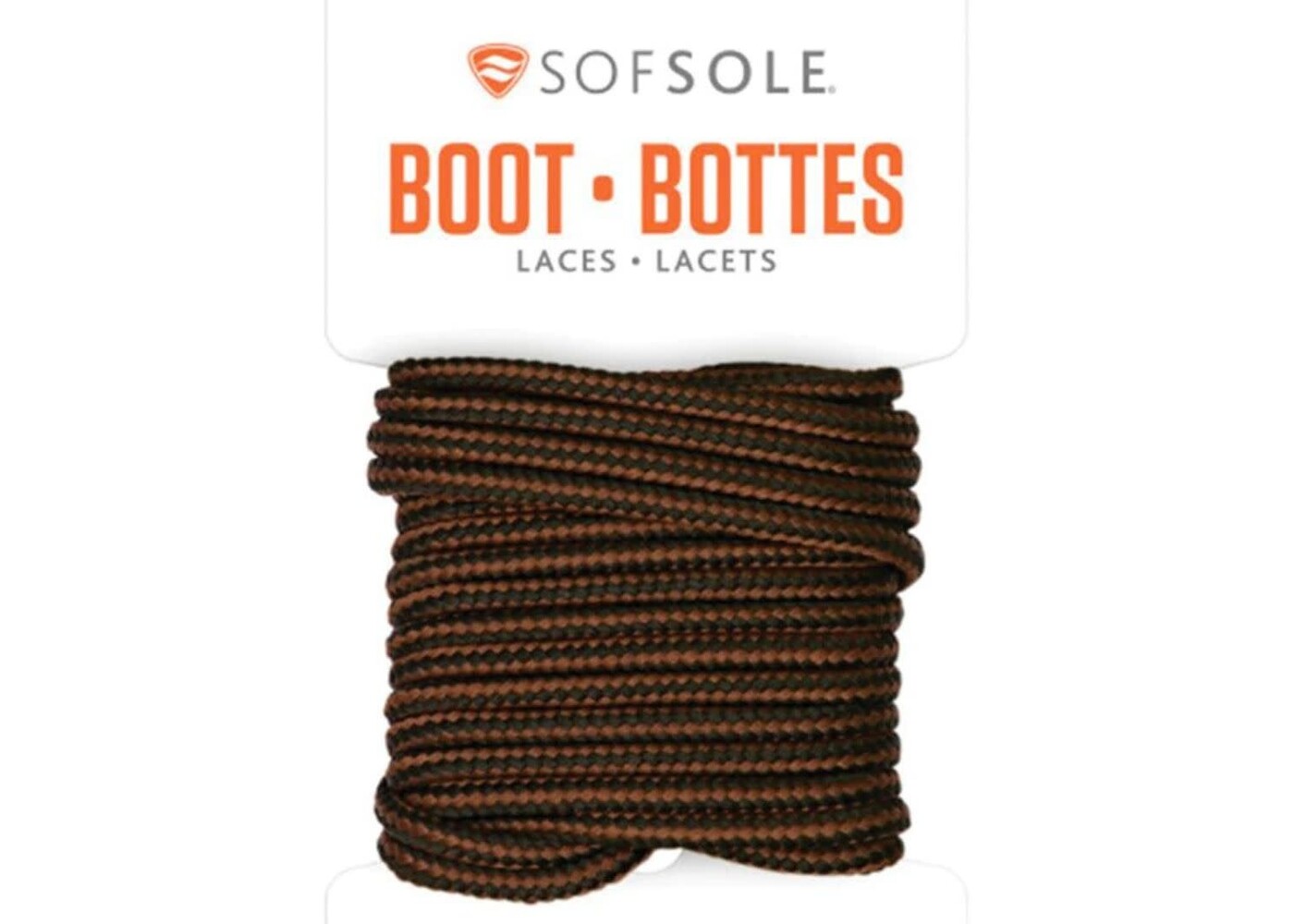 Boot Lace 60' - Black/Brown